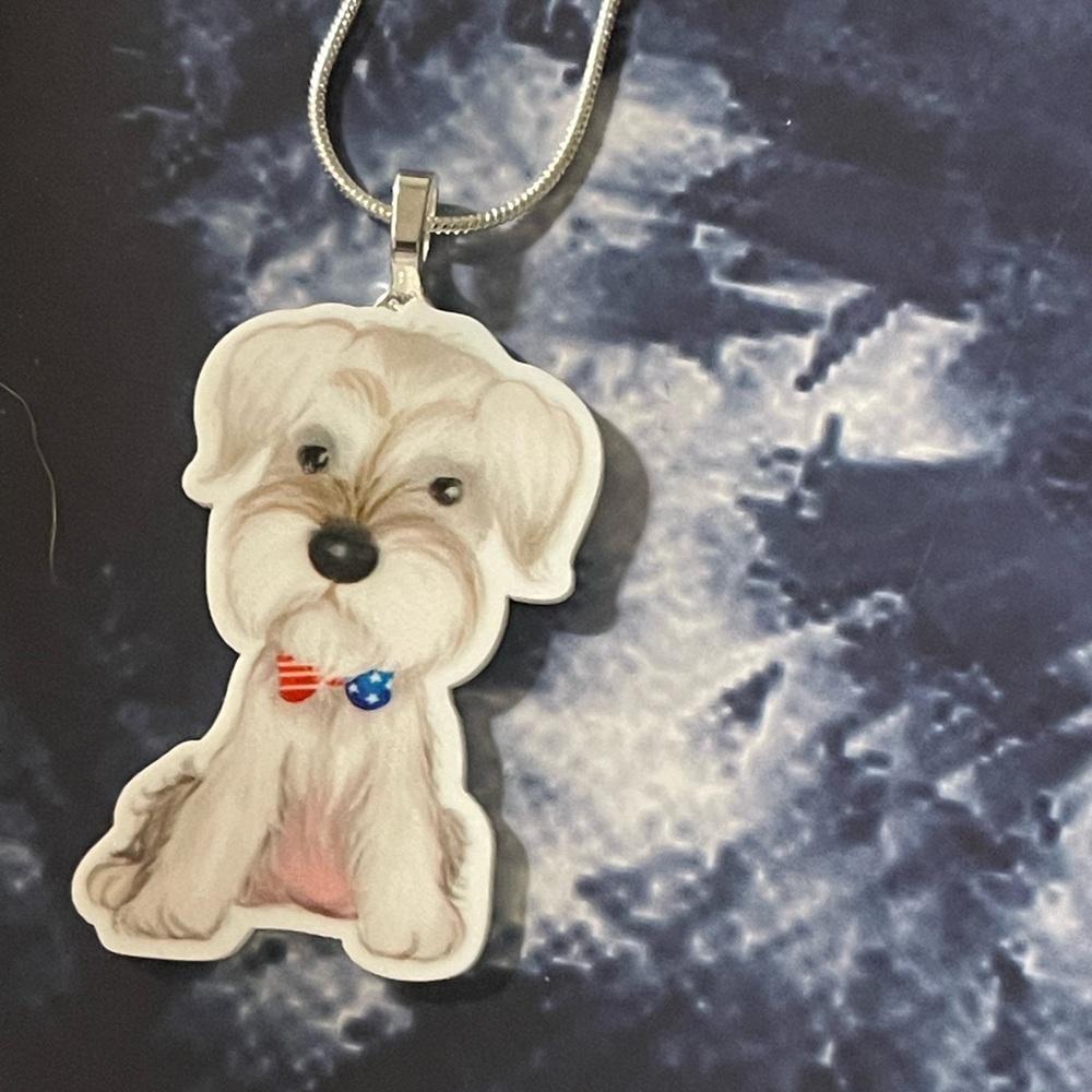 Schnauzer necklace